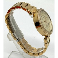 Michael Kors MK5354 Ladies Parker Chronograph Watch Gold Tone Stainless Steel