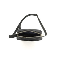 Lacoste Black Side Satchel Bag Adjustable Strap Compact 21x15x5cm