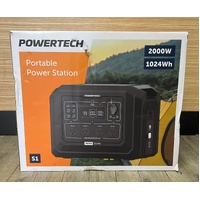 Powertech S1 Portable Power Station 1024Wh 2000W Bluetooth WiFi MB4102
