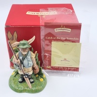 Royal Doulton Bunnykins DB502 Catch of Day Figurine Limited Edition 1097 of 2000
