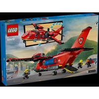 LEGO City Fire Rescue Plane 60413 Building Set for Ages 6+ Kids Toy