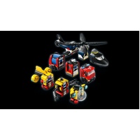 LEGO City 60462 Helicopter Fire Engine and Submarine Remix 874pcs 7+