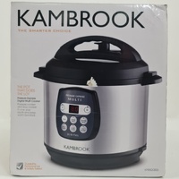 Kambrook KPR820BSS Pressure Express 6L Digital Multi Cooker 1000W