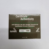 Classic Carlectables Jamie Whincup 2011 Sucrogen VE II Commodore 1:43