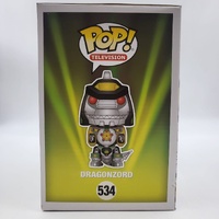 Mighty Morphin Power Rangers Dragonzord Funko Pop 534 2017 Fall Exclusive