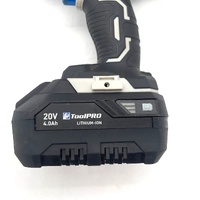ToolPro 20V 1/2 inch Impact Wrench Cordless Skin with 4.0Ah Battery