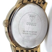 Guess W0573L2 Ladies Gold Stainless Steel Dress Watch Crystal Bezel
