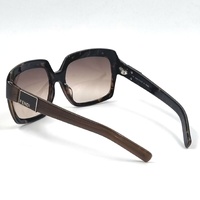Fendi FS5148 201 130 Ladies Sunglasses Rounded Square Brown Frame Lens