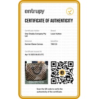 Louis Vuitton Speedy 30 Handbag Damier Ebene Canvas Genuine with COA
