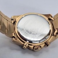 Guess GW0390G2 30 Clear Stones Gold Tone Stainless Steel Mens Watch