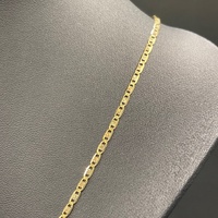 Ladies 18ct Yellow Gold Anchor Link Necklace
