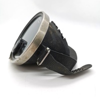Santana Tabata Vintage Scuba Mask Tempered Glass 18.8 Stainless Rare