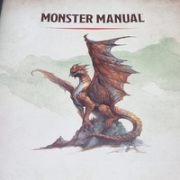 D&D Monster Manual 2014 Dungeons & Dragons Core Rulebook Hardcover