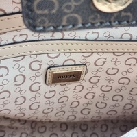 GUESS Suma Satchel Handbag CML Leather Tote SG947806 Stylish Purse