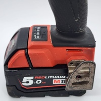 Milwaukee M18 Fuel M18 FID2 18V 1/4 Inch Hex Impact Driver 5.0Ah Battery