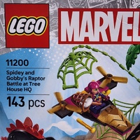 LEGO Marvel 11200 Spidey and Gobby Raptor Battle Tree House HQ 143pcs 4+