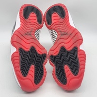 Nike Air Jordan 11 Retro Bred Playoffs 378037-061 Mens Size US 10