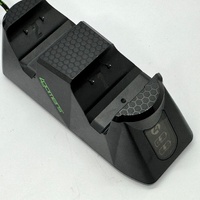 Microsoft Xbox 360 Controller Black with Charging Gaming Dock