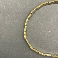 Unisex 18ct Yellow Gold Fancy Link Bracelet