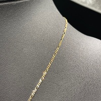 Unisex 9ct Yellow Gold Figaro Link Necklace
