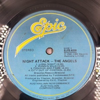 The Angels Night Attack 1981 Australian Pressing Vinyl LP Rock Classic