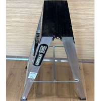 Gorilla SM004-PBK 4 Step Industrial Double Sided Ladder 1.15m 150kg Max