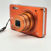 Olympus VG-160 Orange Digital Camera 14MP 5x Zoom and Battery Charger