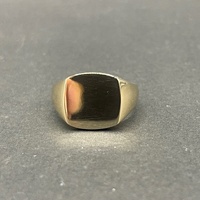 Men's 10ct Yellow Gold Signet Ring