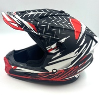 THH T710X Assault Youth Motocross Helmet Large 51-52cm with Cover and Bag