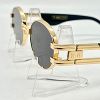 9Five St James Sunglasses 24K Gold Plated Polarized Designer Eyewear