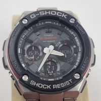 Casio G-Shock GST-S100D Stainless Steel Solar Analog Digital Mens Watch
