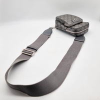 Gucci Ophidia GG Supreme Mini Bag 752565 Small Crossbody Purse Handbag Grey