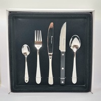 Stanley Rogers Albany 40pc Stainless Steel Cutlery Set with Steak Knives