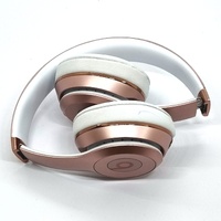 Beats Solo3 Wireless Bluetooth On-Ear Headphones A1796 Rose Gold with Case
