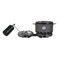 Jetboil CF039 Genesis Dual Basecamp Cook System 2 Burner Grey Stove