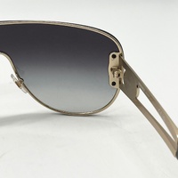Versace VE2166 Rock Icons Sunglasses Pale Gold Frame Grey Gradient Lens