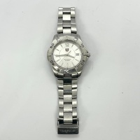 TAG Heuer Aquaracer WAF1112 300M Silver Stainless Steel Mens Watch
