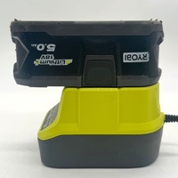 Ryobi ONE+ 18V Battery Charger IntelliPort System with 5.0Ah Battery