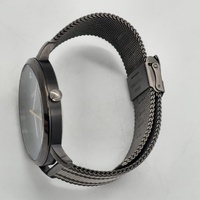 Fossil BQ2463 Mens Analog Watch 44mm Blue Dial Stainless Steel Mesh Bracelet