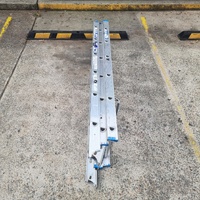 Bailey 3 Tier Slide Ladder Aluminium Folding Step Ladder Durable