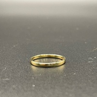 Ladies 18ct Yellow Gold Plain Wedding Band Ring