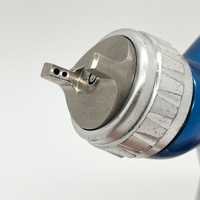 DeVilbiss ProLite 1.3mm Fluid Tip HV30 Cap Spray Paint Gun Blue