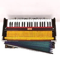 Bina 17 Deluxe 42 Keys Harmonium Wooden 3 1/2 Scale Indian Instrument