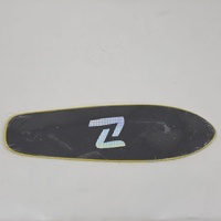 Large View Z Flex Jimmy Plumer Model Yellow Skateboard Pro Model 7.75 Inch Deck