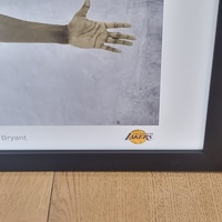 Large View Kobe Bryant Black Mamba LA Lakers Framed Poster 93x40cm Wicked Art