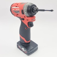 Large View Milwaukee M12 FID 1/4 Inch Hex Impact Driver M12 Fuel with 4.0Ah Battery