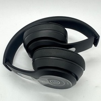 Large View Beats by Dr. Dre Solo3 Wireless On-Ear Headphones Matte Black with Case