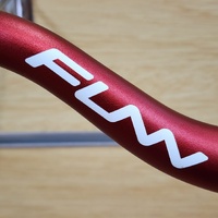 Large View Funn Upturn Handlebars 785mm 55mm Rise MTB BMX MTB Bike Bar Red