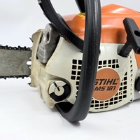 STIHL MS 181 Chainsaw with 8 Extra Chains and Bars