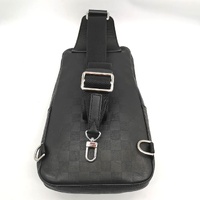 Louis Vuitton Mens Avenue Sling Bag Damier Graphite Canvas Crossbody